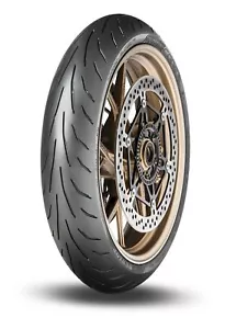 Yamaha MT-09 SP ABS 2021-2023 Dunlop Qualifier Core Front Tyre 120/70ZR17 - Picture 1 of 6