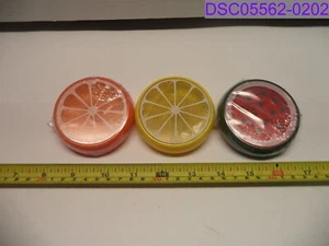 Qty = 44: SureShot Fruit Putty 3" Jar Slime 16 Lemon, 15 Orange, 13 Watermelon - Picture 1 of 2
