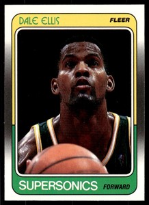 1988-89 Fleer Dale Ellis Seattle SuperSonics #107