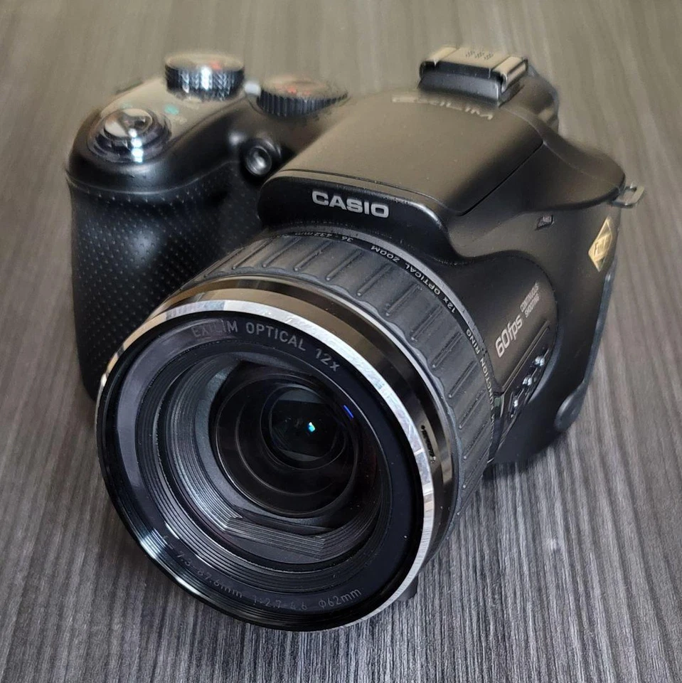 CASIO Digital Camera HIGH SPEED EXILIM PRO EX-F1 Black 6MP Optical 12x 1200fps - Image 1 of 1