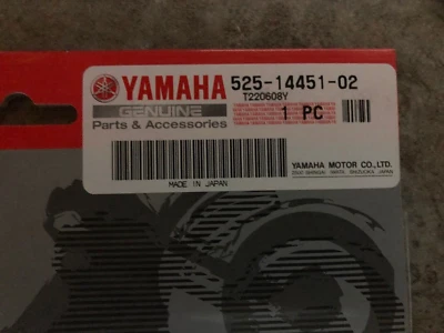 Elemento limpiador filtro aire Yamaha TY175 todos los años OEM 525-14451-02 525-14451-01 Foto 1 de 2