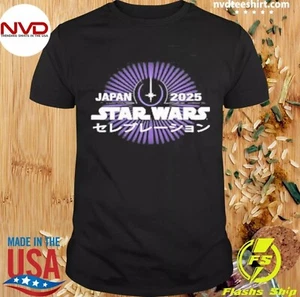 Japan 2025 Star Wars Celebration Logo Shirt, Größe S-5XL - Bild 1 von 4