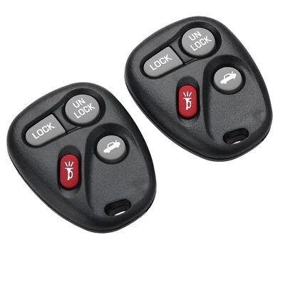 2 piezas para Buick Cadillac Chevy Pontiac Mando a distancia Llavero Carcasa Entrada Repuesto Foto 1 de 4