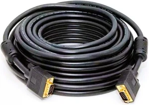 15,24 m 50 ft Monoprice Super VGA Kabel vergoldet CL2 Ferrite neu must have - Bild 1 von 3