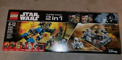 LEGO 66556 Star Wars: Super Pack 2 in 1 Sealed Retired - Image 1 of 3