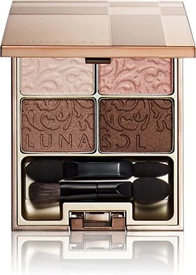 Kanebo LUNASOL Grace Contrasting Eyes 02 Romantic Pink 4g Eye Shadow  - Image 1 of 4