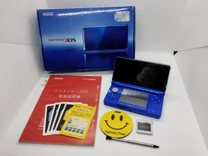 Console Nintendo 3DS blu acqua versione Giappone TESTATO con scatola - Foto 1 di 13