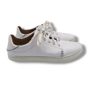 Olukai Pehuea Li 'Ili Sneaker Damen 6,5 weiß Leder wandelbar - Bild 1 von 10