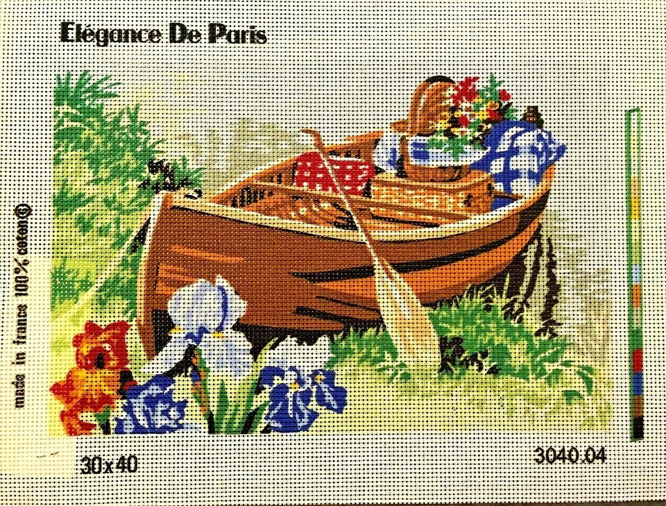 @@@**SUPERBE CANEVAS NEUF EDP 40X30CM AVEC REF.****@@ - Photo 1/1