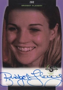 BABYLON 5 SEASON 5 (1998) - A09 BRIDGET FLANERY (ZOE) AUTOGRAPH CARD - Picture 1 of 1
