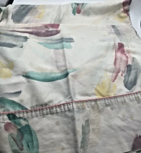 Vintage Croscill Home Fashions Full Size Bed Skirt Floral Pastel Design! - Picture 1 of 7