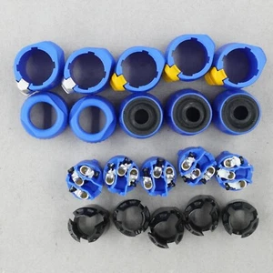 Neutrik NAC3FCA powerCON Connector Qty 5 Power In Female Blue 3 Conductor - Picture 1 of 22