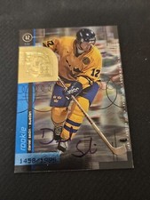 1997-98 Spx DANIEL SEDIN #79 #ed 1458/1999 Top Prospects Auto Sweden Autograph