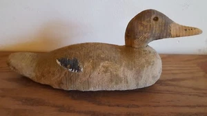 EARLY ANTIQUE DUCK DECOY WITH ORIGINAL PAINT FROM MARYLAND - Picture 1 of 5
