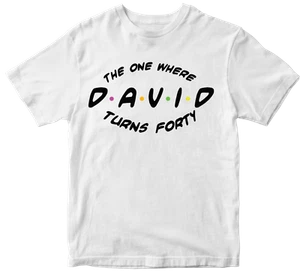 Personalised Custom T-shirt Your Name Age Friends Family Member Birthday Gifts - Picture 1 of 14