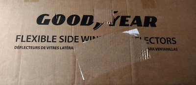 Deflectores de ventana laterales Good Year para Toyota Tacoma 2016-2023 doble cabina Foto 1 de 4