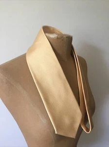 Valentino Pale Yellow Silk Tie, NWT - Picture 1 of 7