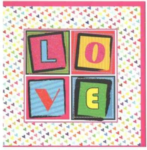 Valentine's Card For All. Love Retro Boxes. For Male Or Female. - Picture 1 of 2