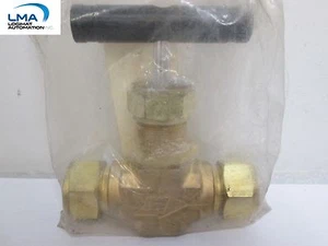 WHITEY B18RS12 BONNET NEEDLE VALVE 1/2" TUBE 2-WAY BRASS SWAGELOK *** NEW - Picture 1 of 2