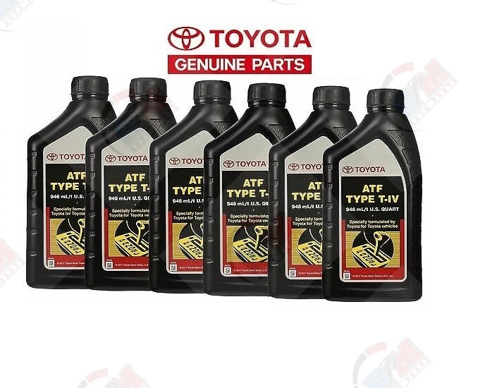 Genuine FOR Toyota Lexus ATF Type T-IV Automatic Transmission Fluid OEM 6 Qts. Foto 1 de 1