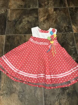 Vestido globo niña ediciones raras talla 24 meses  Foto 1 de 4