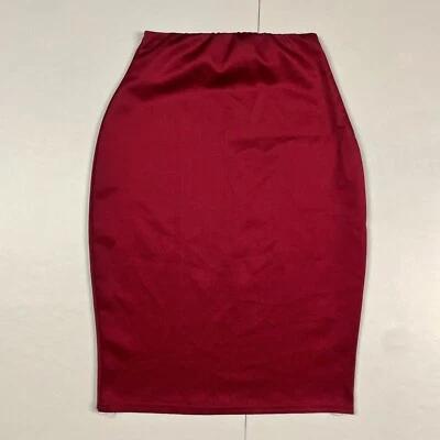 Lápiz midi rojo Missguided Falda 8 Foto 1 de 4