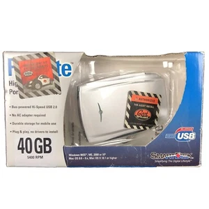 SmartDisk USBFLB40 40 GB FireLite USB 2.0 5400 RPM Portable External Hard Drive - Picture 1 of 11