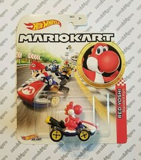 2020 Hot Wheels Mario Kart - RED YOSHI - Brand New, Hard to Find, Nice Card!!!