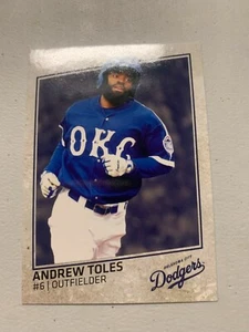 Andrew Toles 2018 Oklahoma City Dodgers Team Card - Picture 1 of 1