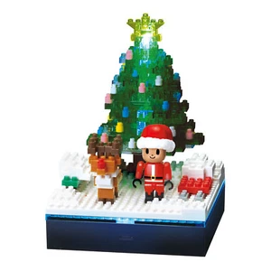 Kawada Nanoblock NBH_168 Optical fiber LED + Christmas Tree w/ nanobbit - 300pcs - Foto 1 di 2