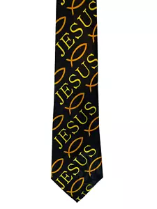 Steven Harris Mens Necktie Christian Jesus Religious Neck Tie Stock # 33 - Picture 1 of 3