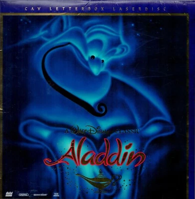 ALADDIN LaserDisc Walt Disney Princess Jasmine CAV LETTERBOX 2 LASERDISC SET. - Image 1 of 2