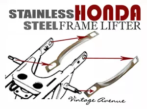 HONDA SS50 CS50 CL50 CL70 S65 CS65 CD50 CD65 CD70 CD90 GRIPPER GRAB BAR L+R - Picture 1 of 6