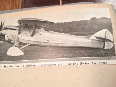 Merkur II 1927 también conocido como Dornier Mercury con folleto circular de aviones BMW VI 60 hp Foto 1 de 4