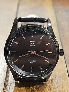 TIMECRAFT / WEEKENDER NOIR nuovo mai indossato - Foto 1 di 9