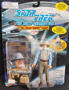 Star Trek The Next Generation Jean-Luc Picard All Good Things 1995 Playmates - Picture 1 of 4