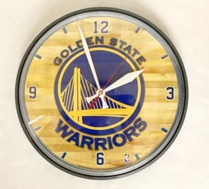12" Golden State Warriors Wanduhr - Bild 1 von 2