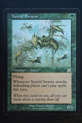 Magic The Gathering MTG XANTID SWARM Scourge LP Lightly Played - Image 1 of 2