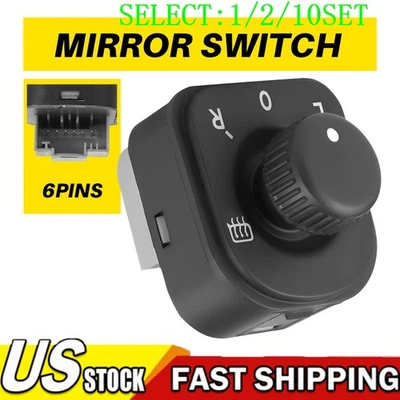 Power Rear View Mirror Switch Remote Control 1K0959565FREH fits for VW CC 1~10X - Image 1 of 4