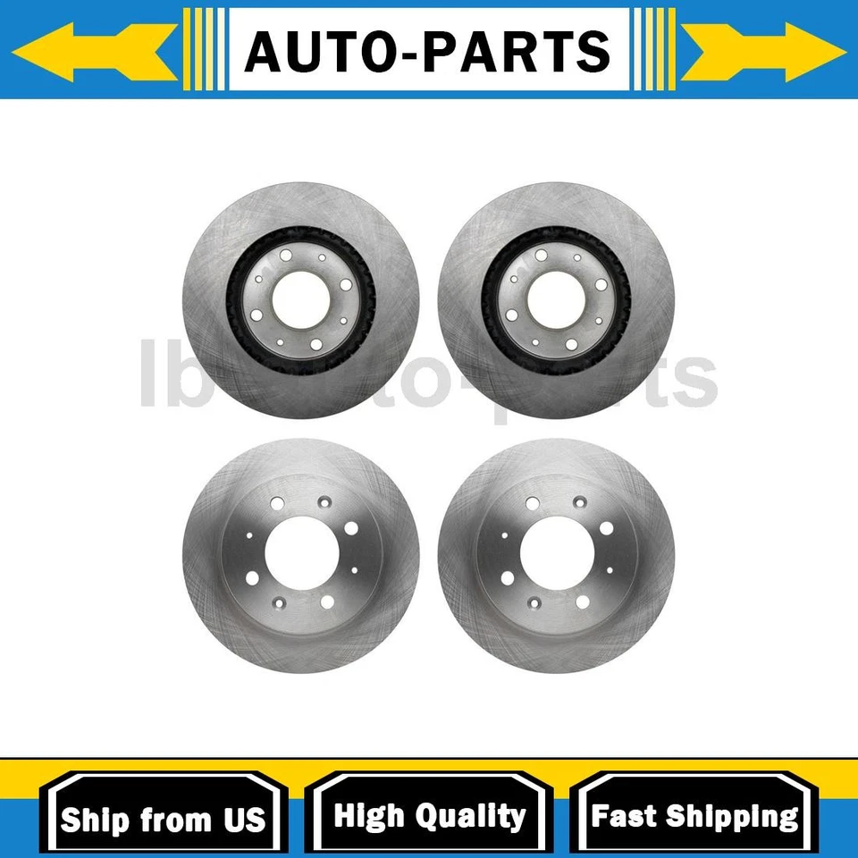 Rotor de freno de disco delantero trasero 4 piezas para Kia Spectra5 2005-2009 Foto 1 de 4