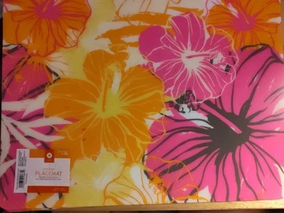 Target Home NEW Lot Of 6 Vinyl Plastic Placemats - Image 1 of 2