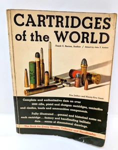 Cartridges Of The World 1965 First Edition Soft Cover Frank C. Barnes Very Good - Picture 1 of 11