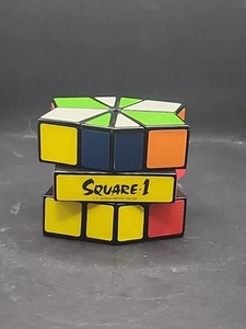 Vintage Square-1 Rubik's Cube Type Puzzle 1991 Strategy Hard Retro Brainteaser - Picture 1 of 6