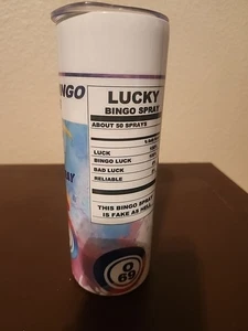 "Bingo Spray" Stainless Steel Travel Cup - Picture 1 of 5