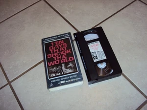 Ten Days That Shook The World VHS Russian Revolution Orson Welles *Still Wrapped - Imagen 1 de 5