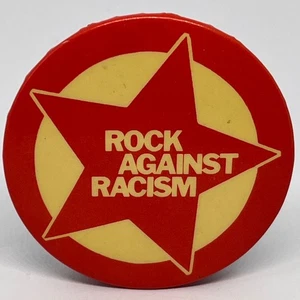 Rock Against Racism (RAR) Pin Badge Punk Reggae Ska Music Anti Racist Campaign - Picture 1 of 2