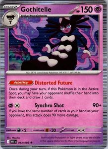 Gothitelle 043/086 SV: White Flare Rare - NM - Picture 1 of 2