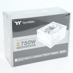 Thermaltake Toughpower GF SNOW 750W ATX 3.1 80+ GOLD Power Supply - WHITE - Picture 1 of 2