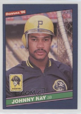 1986 Donruss Johnny Ray #186 - Image 1 of 2