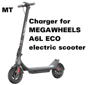 🔥Fuente de alimentación Cargador de batería para MEGAWHEELS A6L ECO Scooter eléctrico - Imagen 1 de 3
